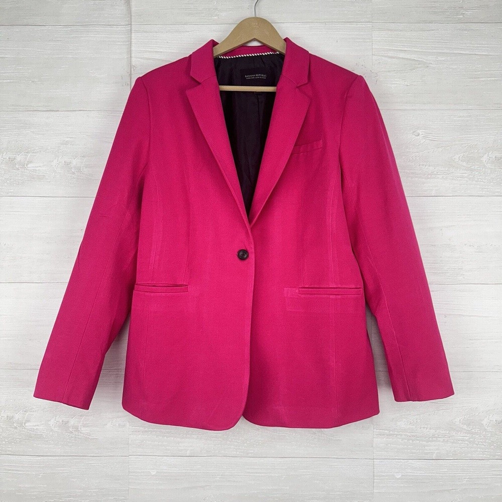 Banana Republic Hot Pink Women's Blazer